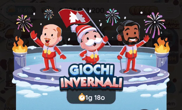 Evento Giochi Invernali Monopoly Go (Elenco dei Premi)